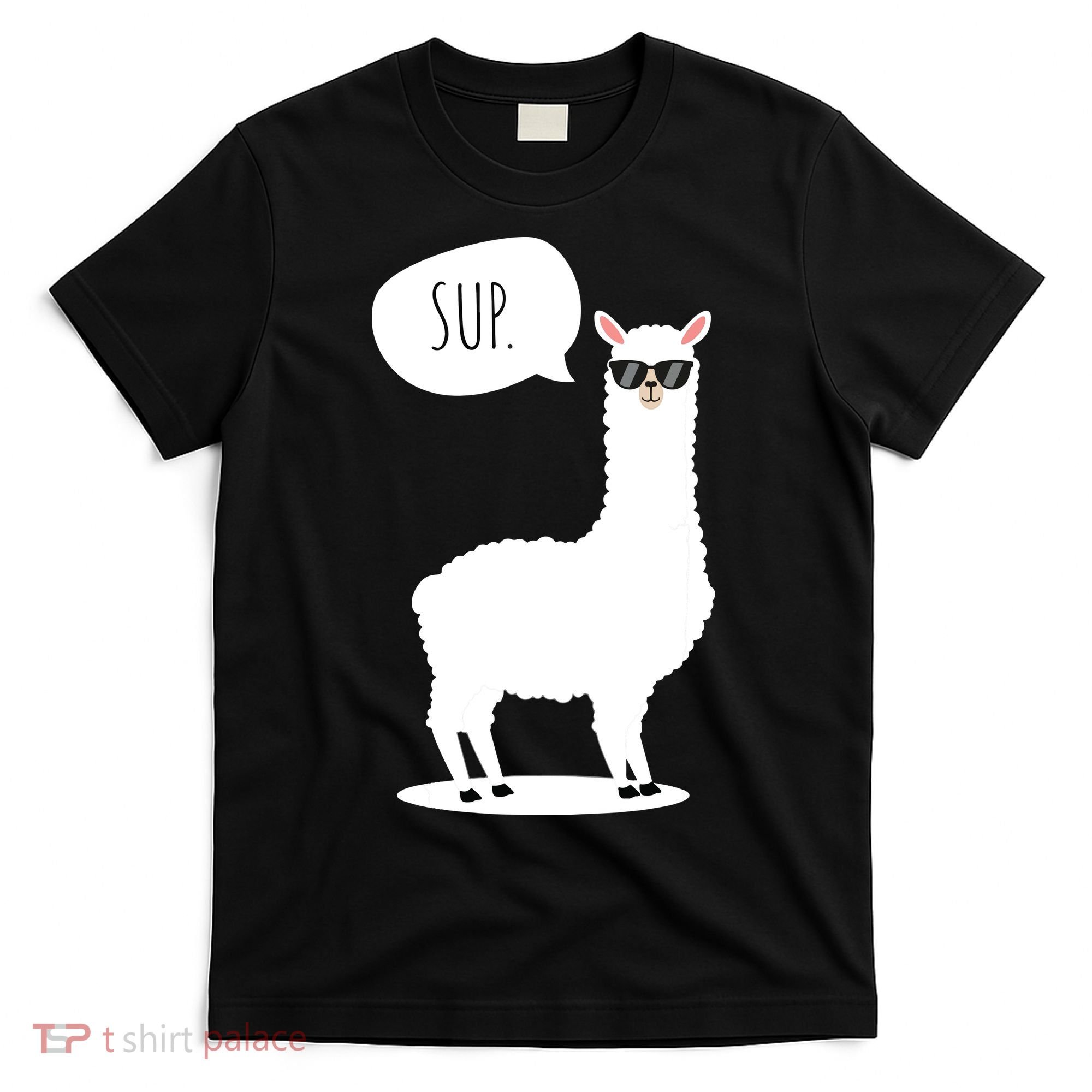 Sup No Drama Llama Alpaca T-Shirt