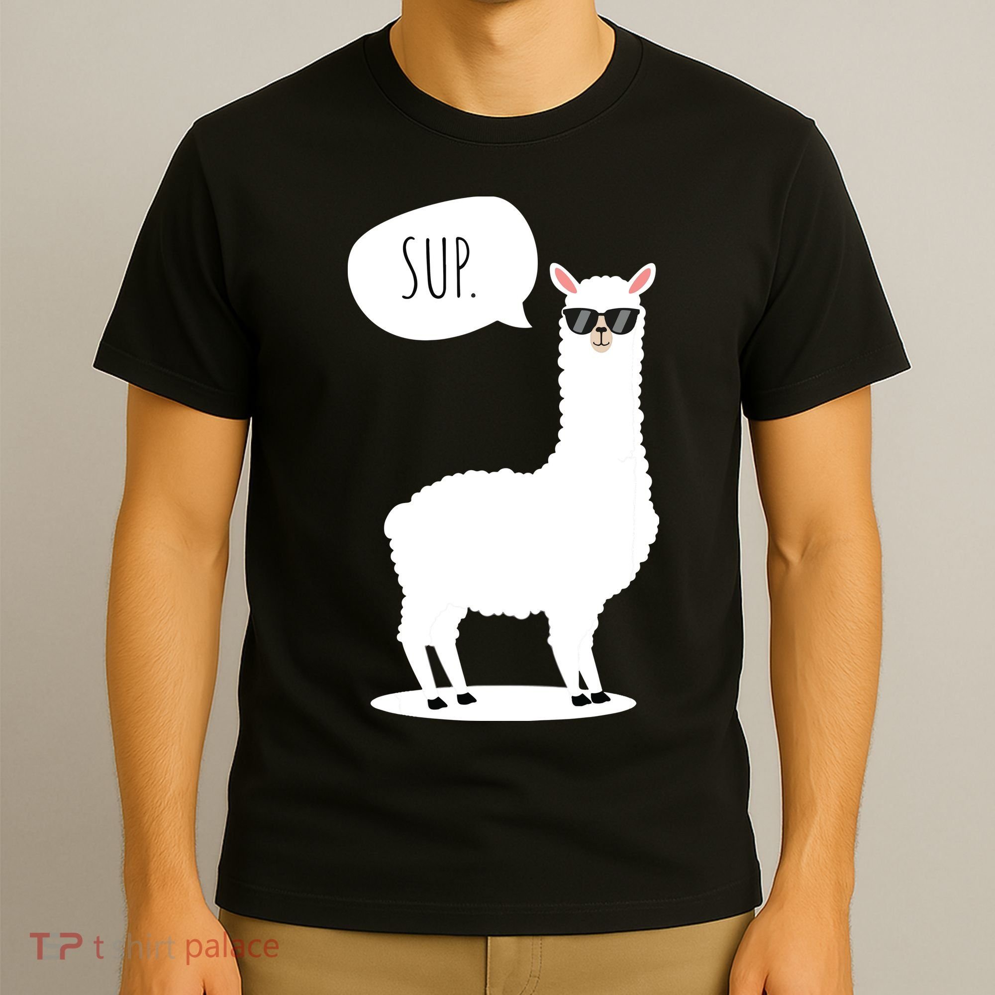 Sup No Drama Llama Alpaca T-Shirt
