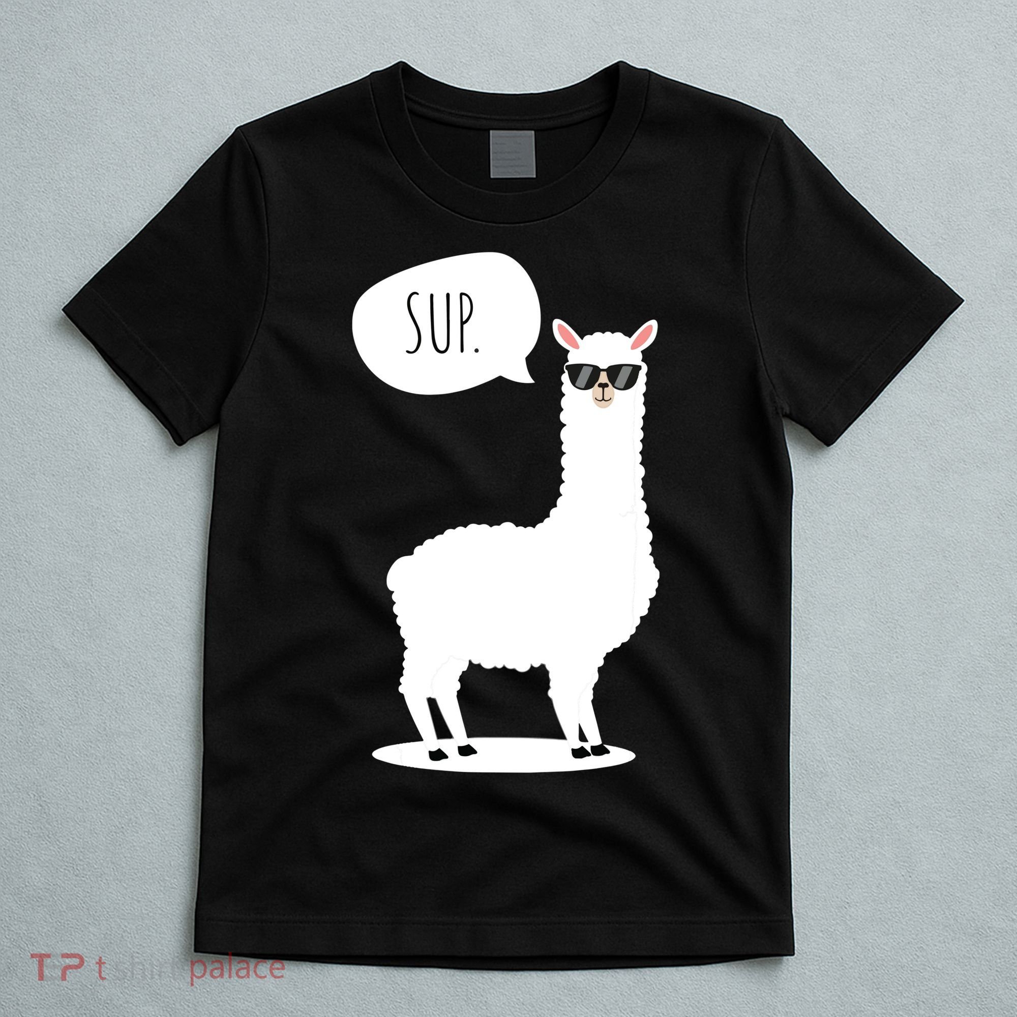 Sup No Drama Llama Alpaca T-Shirt