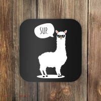 Sup No Drama Llama Alpaca Coaster thumb 0