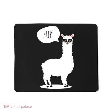 Sup No Drama Llama Alpaca Mousepad