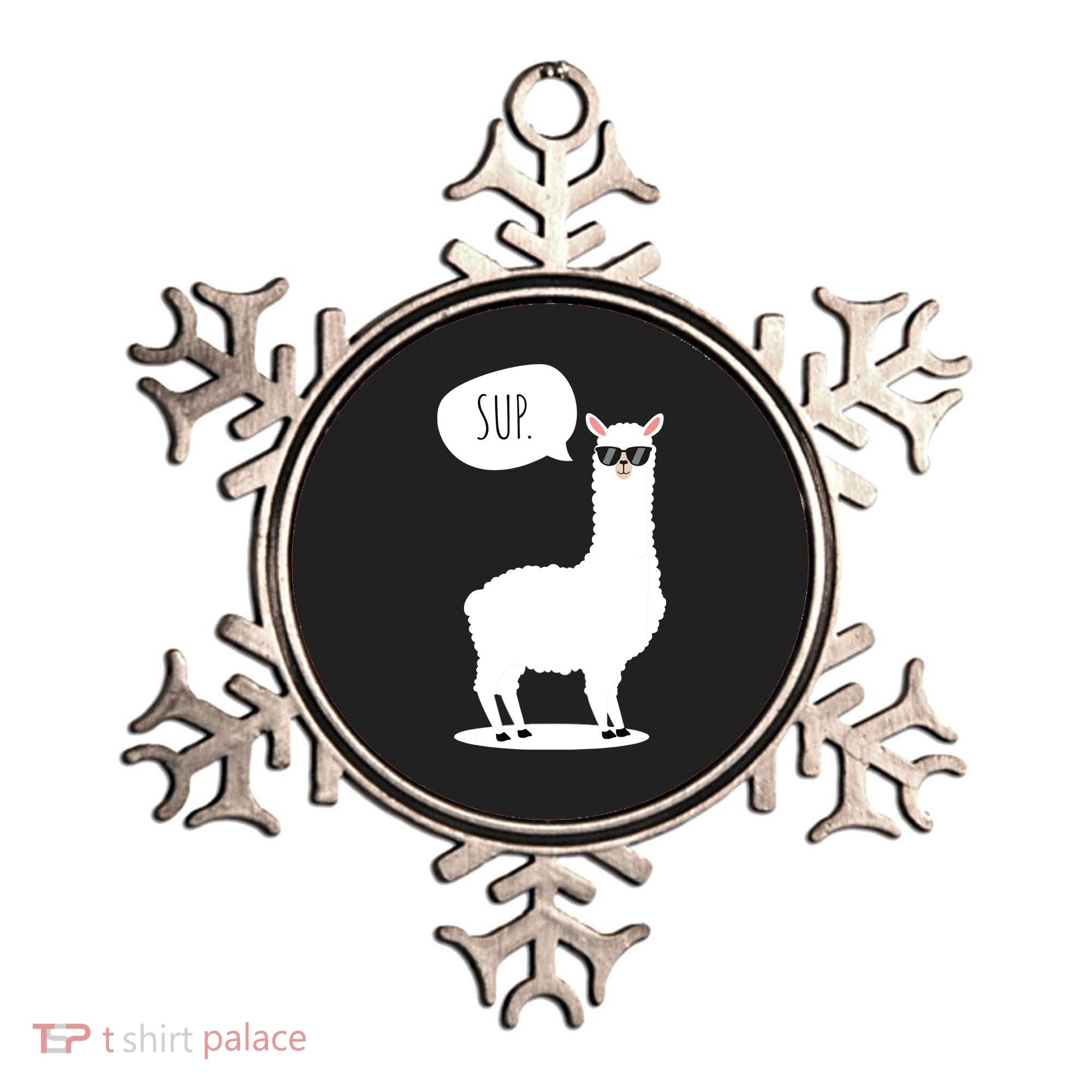 Sup No Drama Llama Alpaca Ornament