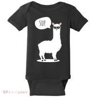 Sup No Drama Llama Alpaca Baby Bodysuit thumb 0