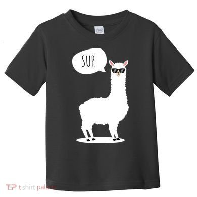 Sup No Drama Llama Alpaca Toddler T-Shirt