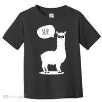 Sup No Drama Llama Alpaca Toddler T-Shirt thumb 0
