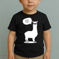Sup No Drama Llama Alpaca Toddler T-Shirt thumb 2