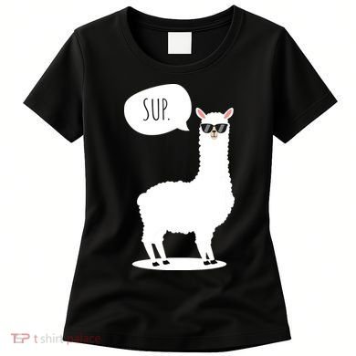 Sup No Drama Llama Alpaca Women's T-Shirt