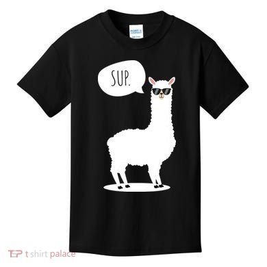 Sup No Drama Llama Alpaca Kids T-Shirt
