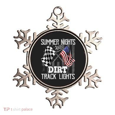 Summer Nights Dirt Track Lights Racing Motocross Gift Ornament