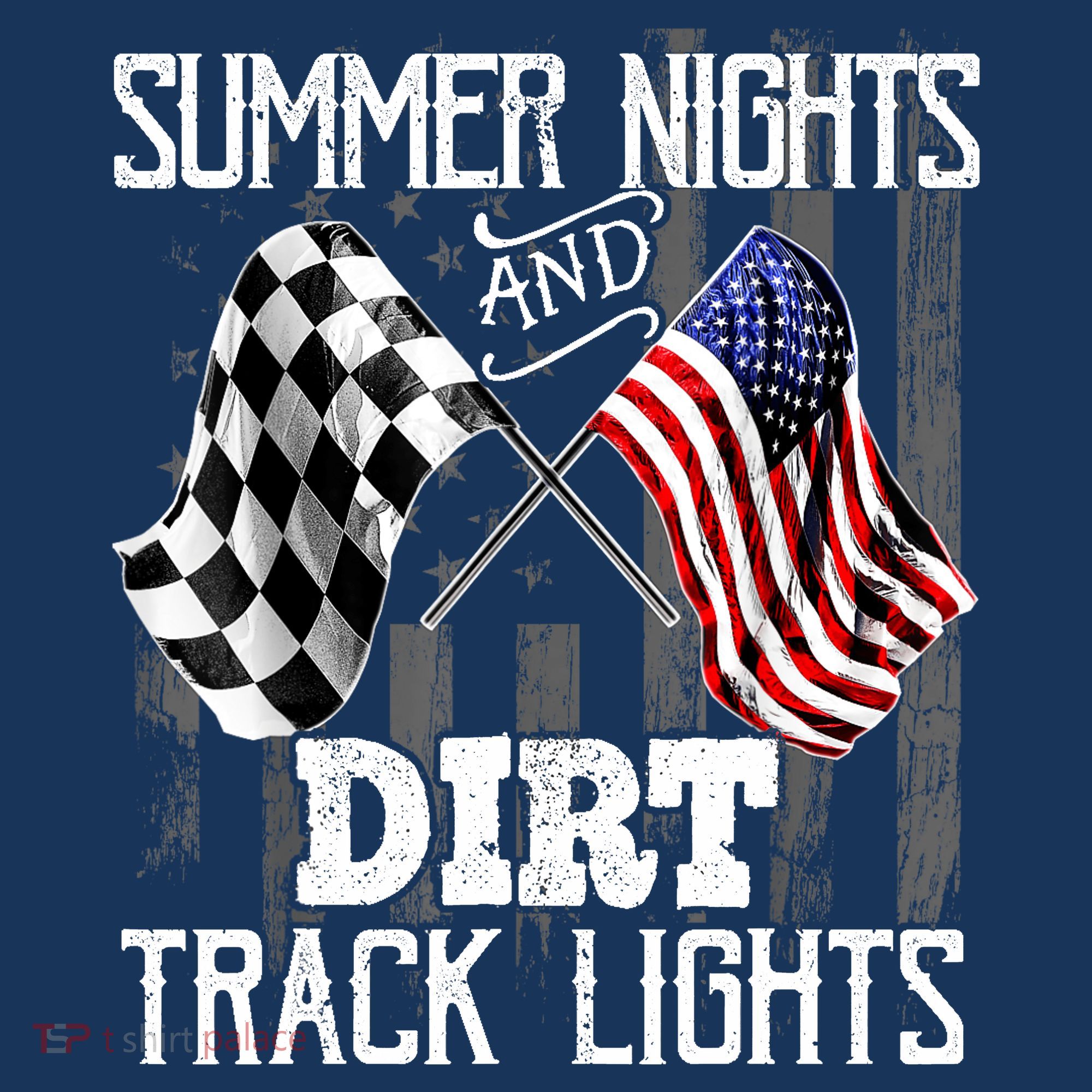 Summer Nights Dirt Track Lights Racing Motocross Gift Women's Tank Top