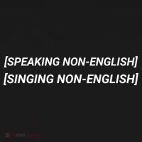 Speaking Non English, Singing Non English Sweatshirt thumb 3
