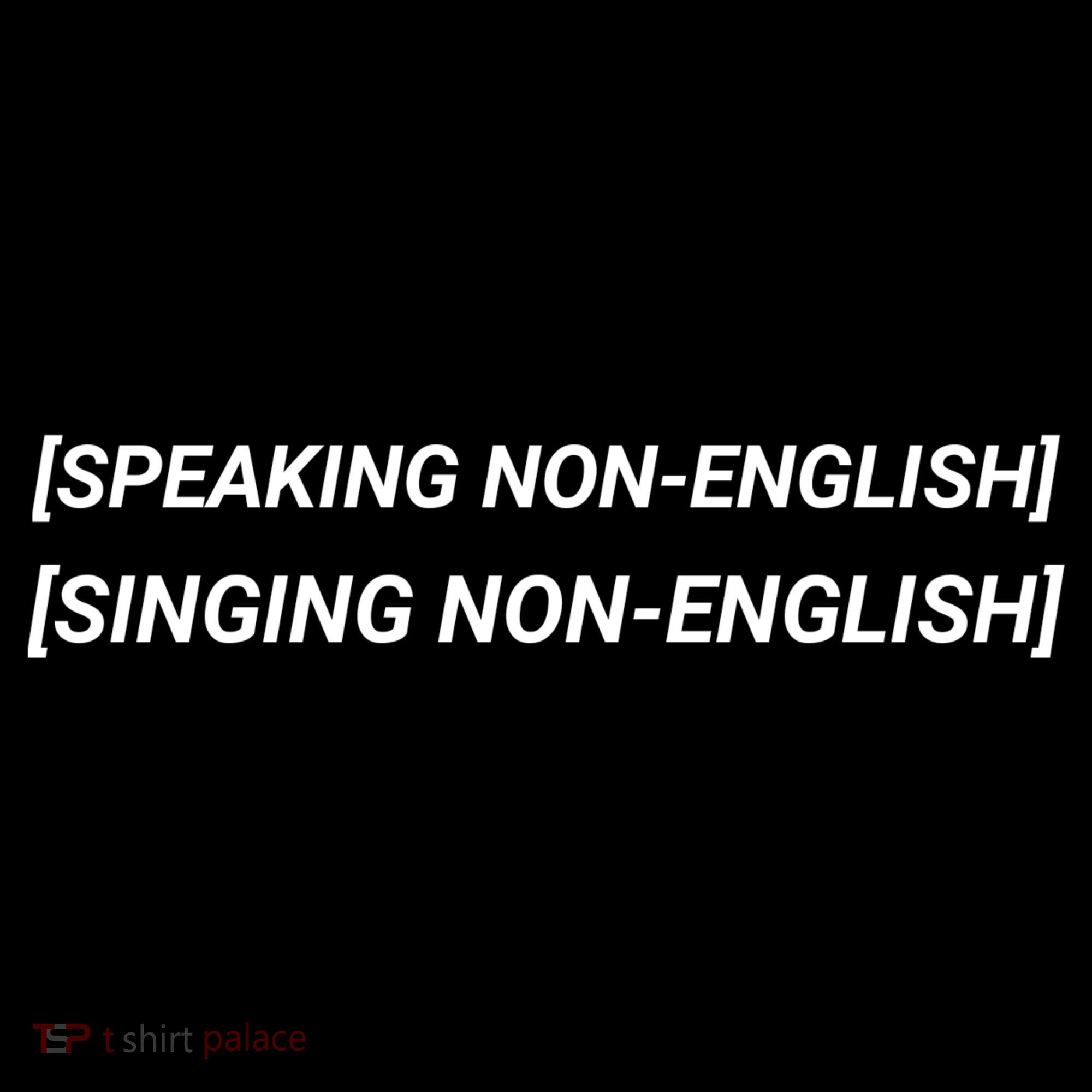 Speaking Non English, Singing Non English Women's Hoodie