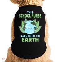 School Nurse Earth Day School Classroom Doggie Tank thumb 0
