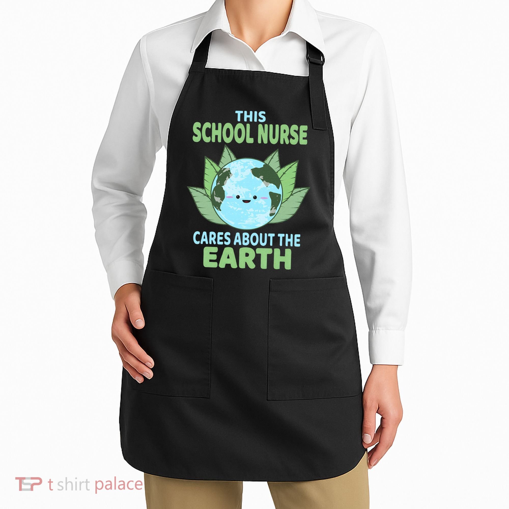 School Nurse Earth Day School Classroom Apron