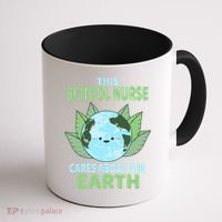 School Nurse Earth Day School Classroom Coffee Mug thumb 1