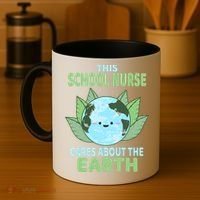 School Nurse Earth Day School Classroom Coffee Mug thumb 4