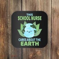 School Nurse Earth Day School Classroom Coaster thumb 0