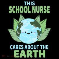 School Nurse Earth Day School Classroom Women's Hoodie thumb 2