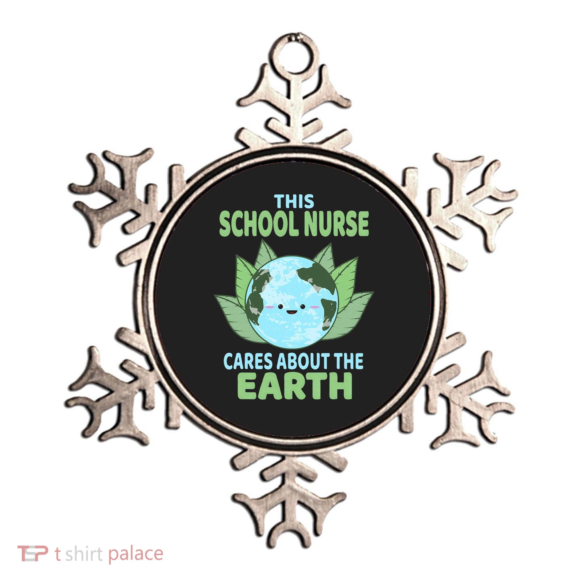School Nurse Earth Day School Classroom Ornament