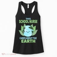 School Nurse Earth Day School Classroom Women's Tank Top thumb 0
