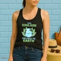 School Nurse Earth Day School Classroom Women's Tank Top thumb 2