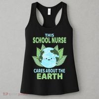 School Nurse Earth Day School Classroom Women's Tank Top thumb 3