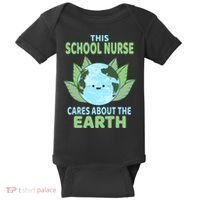 School Nurse Earth Day School Classroom Baby Bodysuit thumb 0