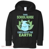 School Nurse Earth Day School Classroom Toddler Hoodie thumb 0