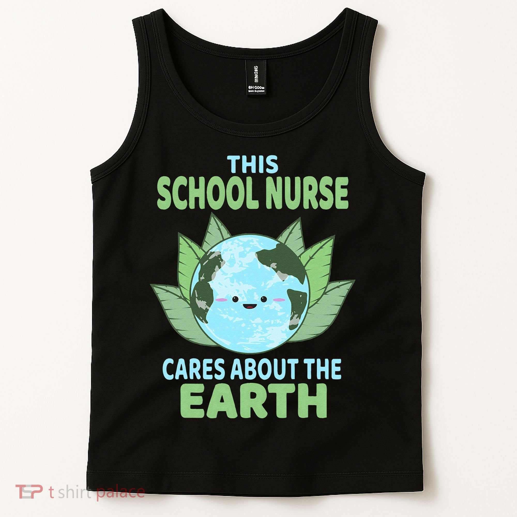 School Nurse Earth Day School Classroom Tank Top