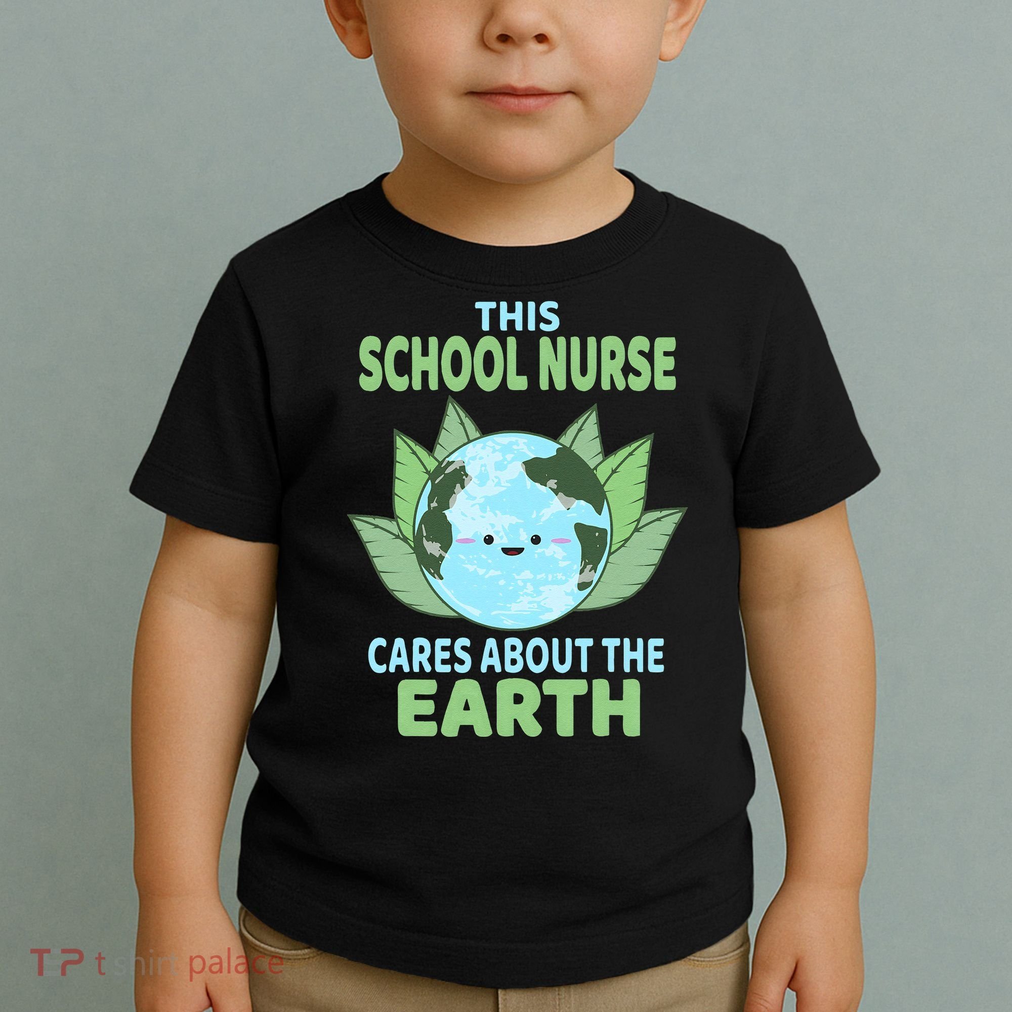 School Nurse Earth Day School Classroom Toddler T-Shirt