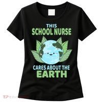School Nurse Earth Day School Classroom Women's T-Shirt thumb 0