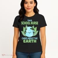 School Nurse Earth Day School Classroom Women's T-Shirt thumb 4