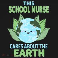 School Nurse Earth Day School Classroom Kids Sweatshirt thumb 2