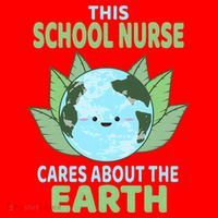 School Nurse Earth Day School Classroom Santa Hat thumb 1