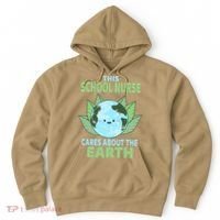 School Nurse Earth Day School Classroom Hoodie thumb 0