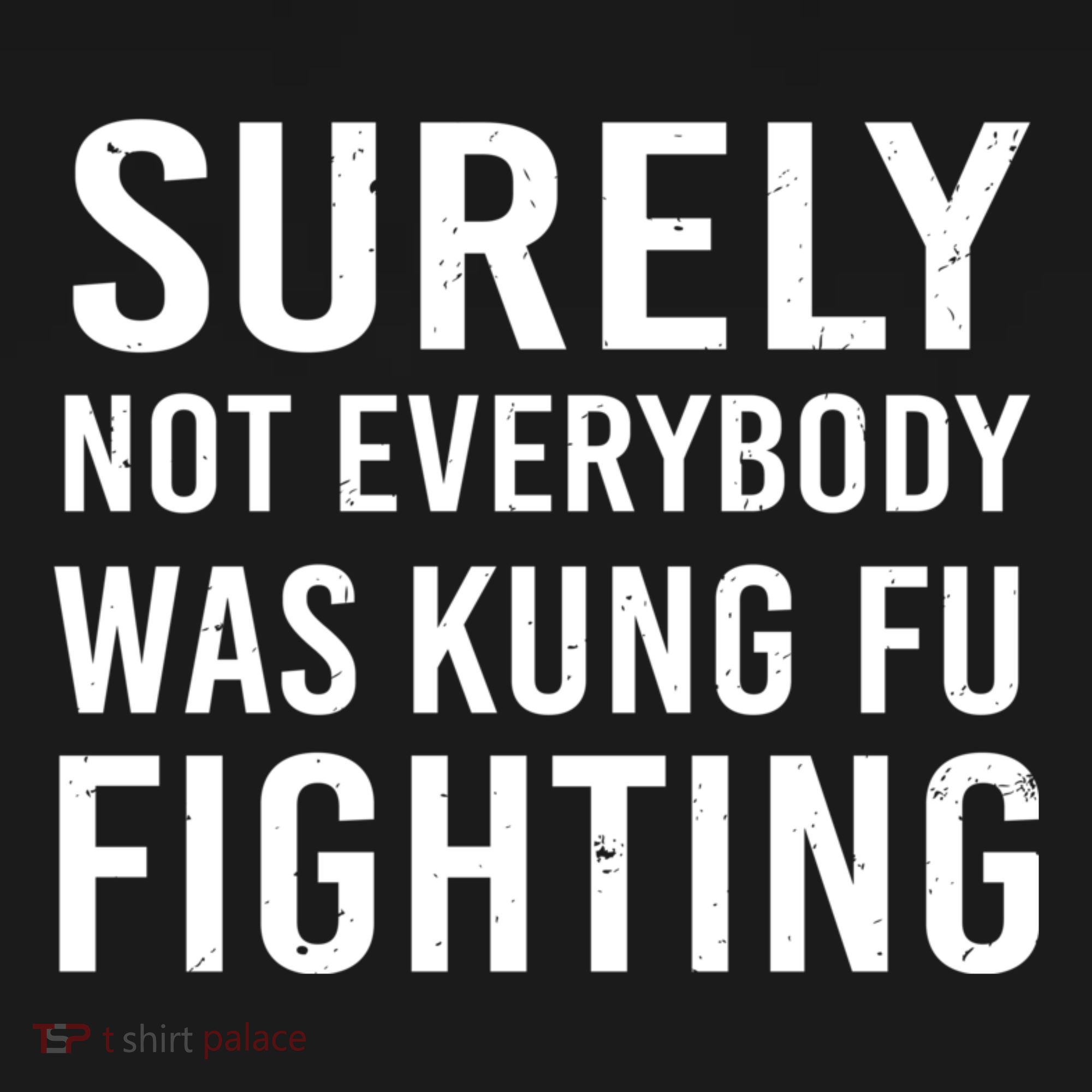 Surely Not Everybody Was Kung Fu Fighting Women's Hoodie