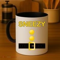 Sneezy Dwarf Costume Coffee Mug thumb 4