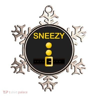 Sneezy Dwarf Costume Ornament
