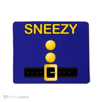 Sneezy Dwarf Costume Mousepad