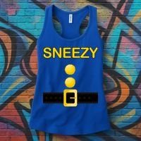 Sneezy Dwarf Costume Women's Tank Top thumb 3