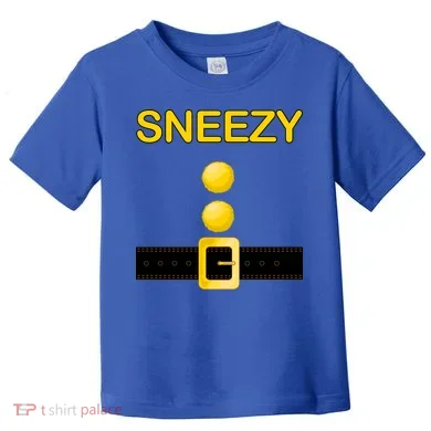 Sneezy Dwarf Costume Toddler T-Shirt