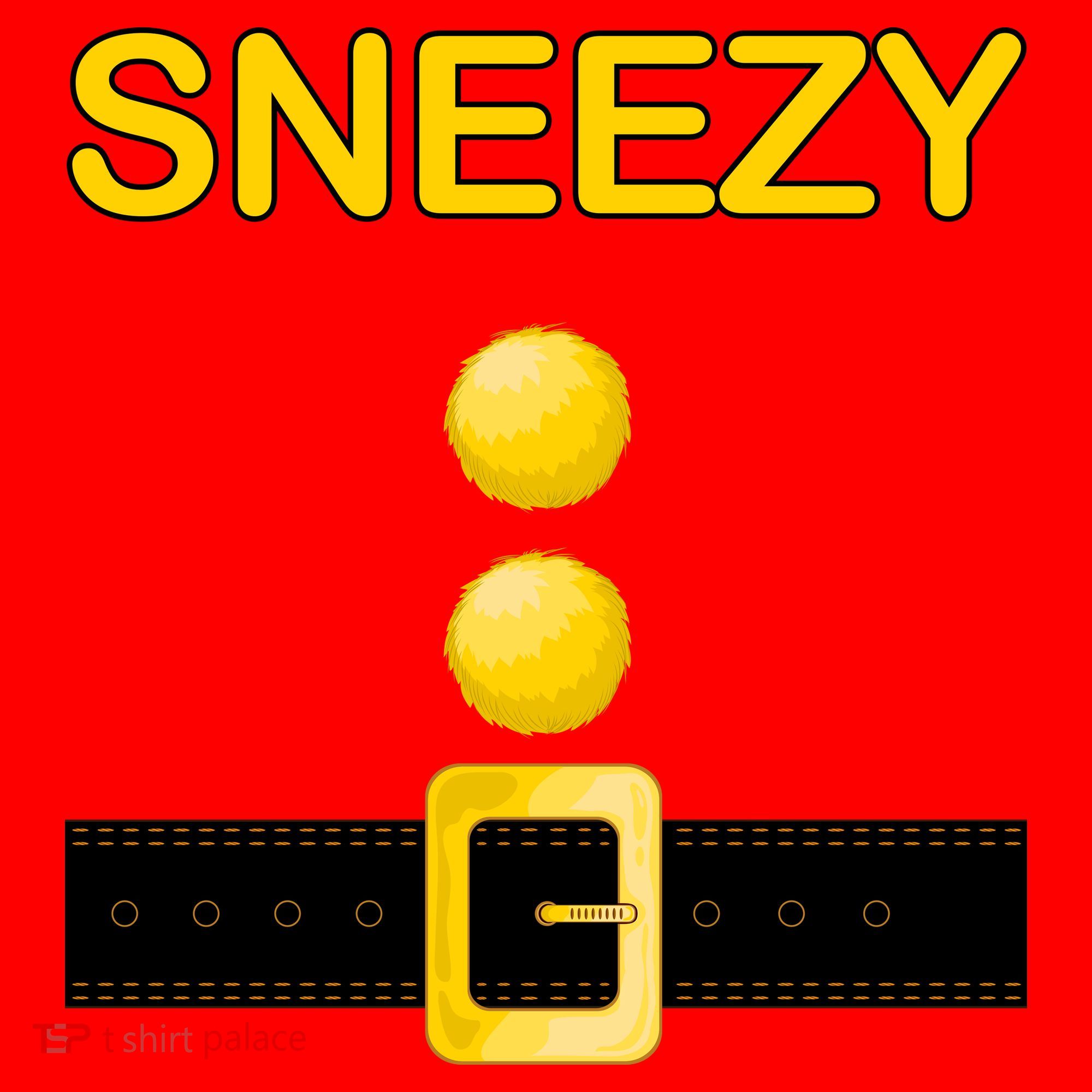 Sneezy Dwarf Costume Santa Hat