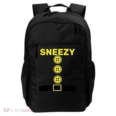 Sneezy Dwarf Halloween Costume Backpack