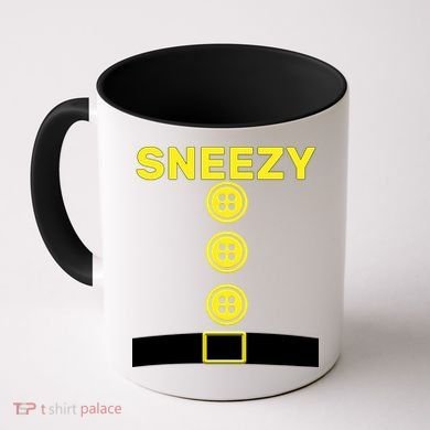 Sneezy Dwarf Halloween Costume Coffee Mug