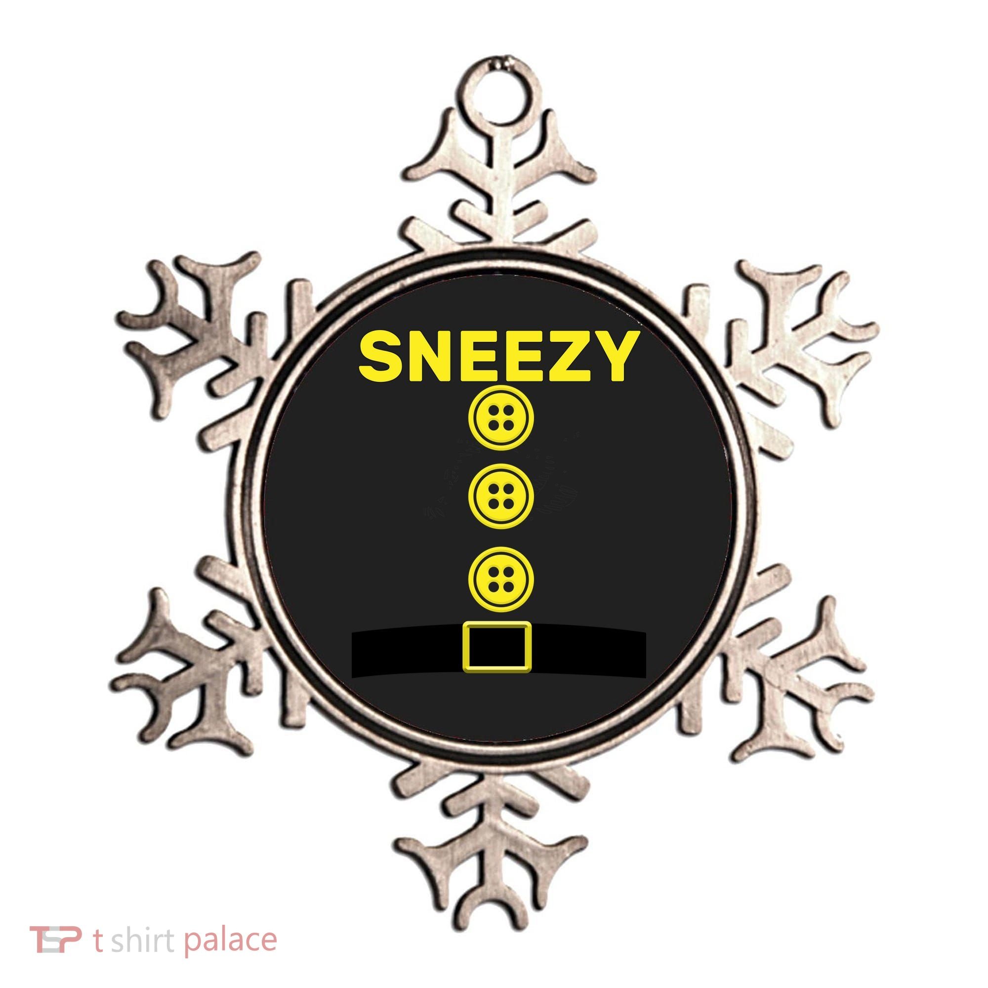 Sneezy Dwarf Halloween Costume Ornament