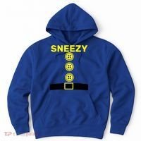Sneezy Dwarf Halloween Costume Hoodie thumb 0