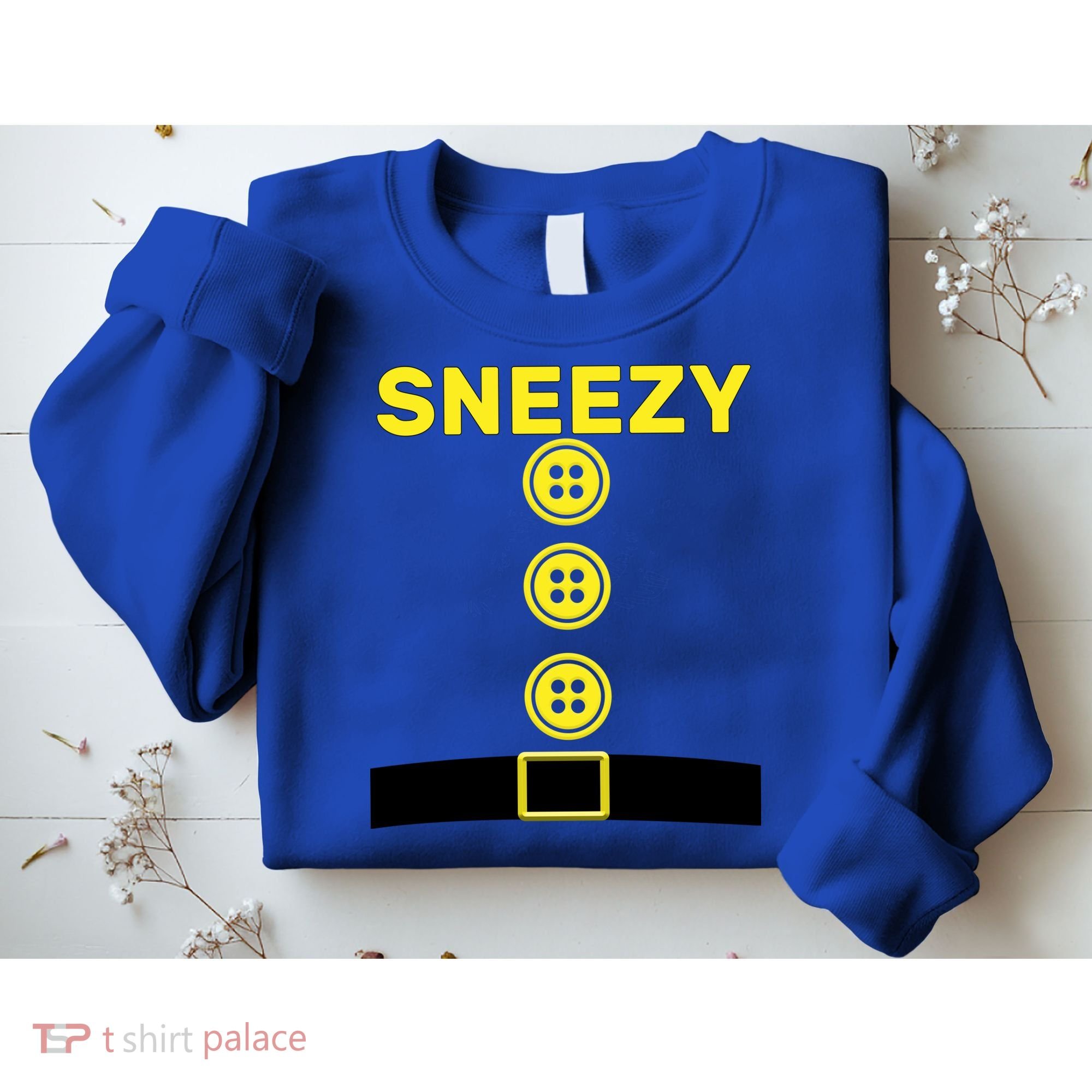 Sneezy Dwarf Halloween Costume Sweatshirt