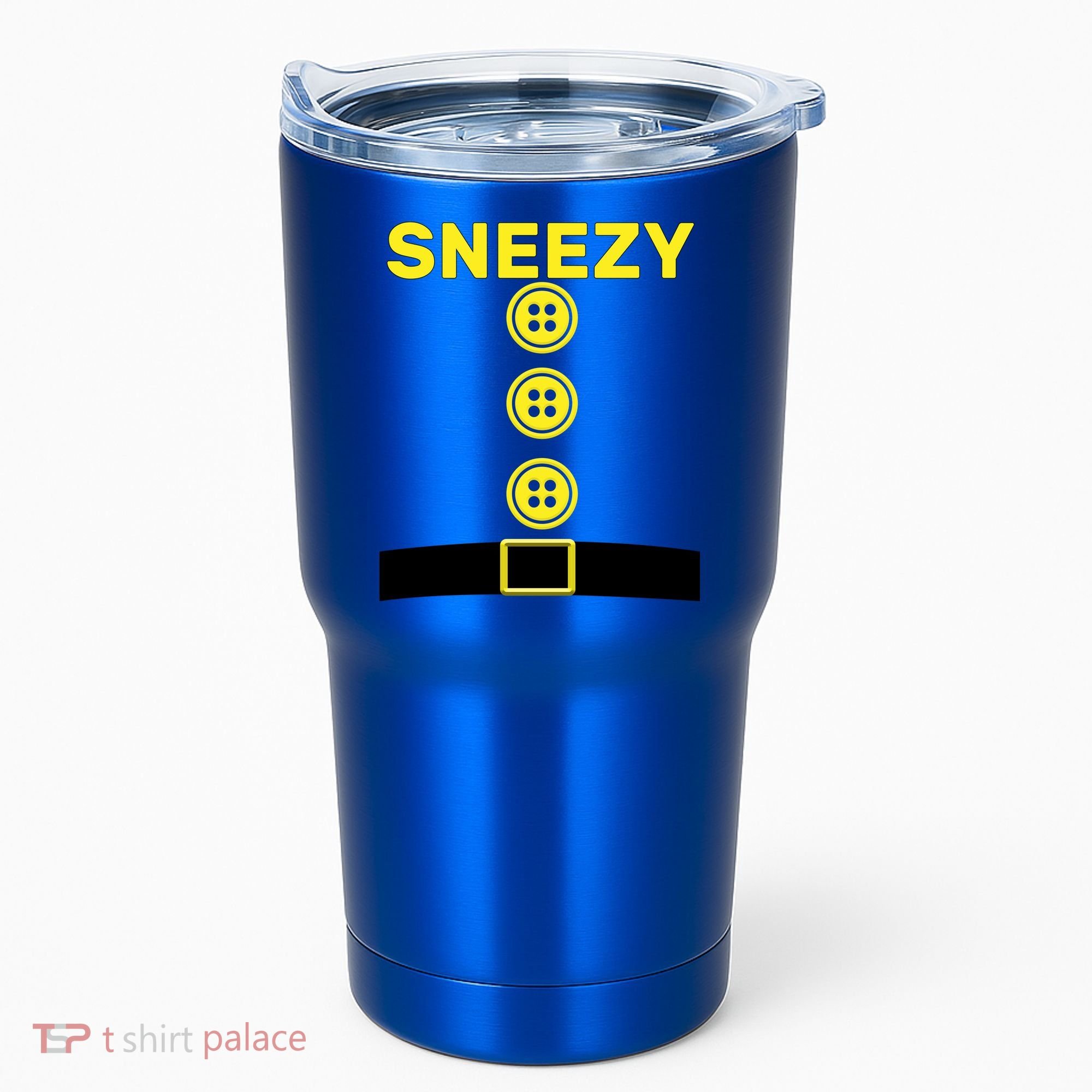 Sneezy Dwarf Halloween Costume Tumbler
