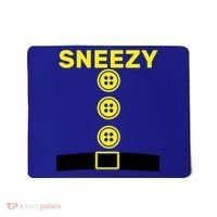 Sneezy Dwarf Halloween Costume Mousepad thumb 0
