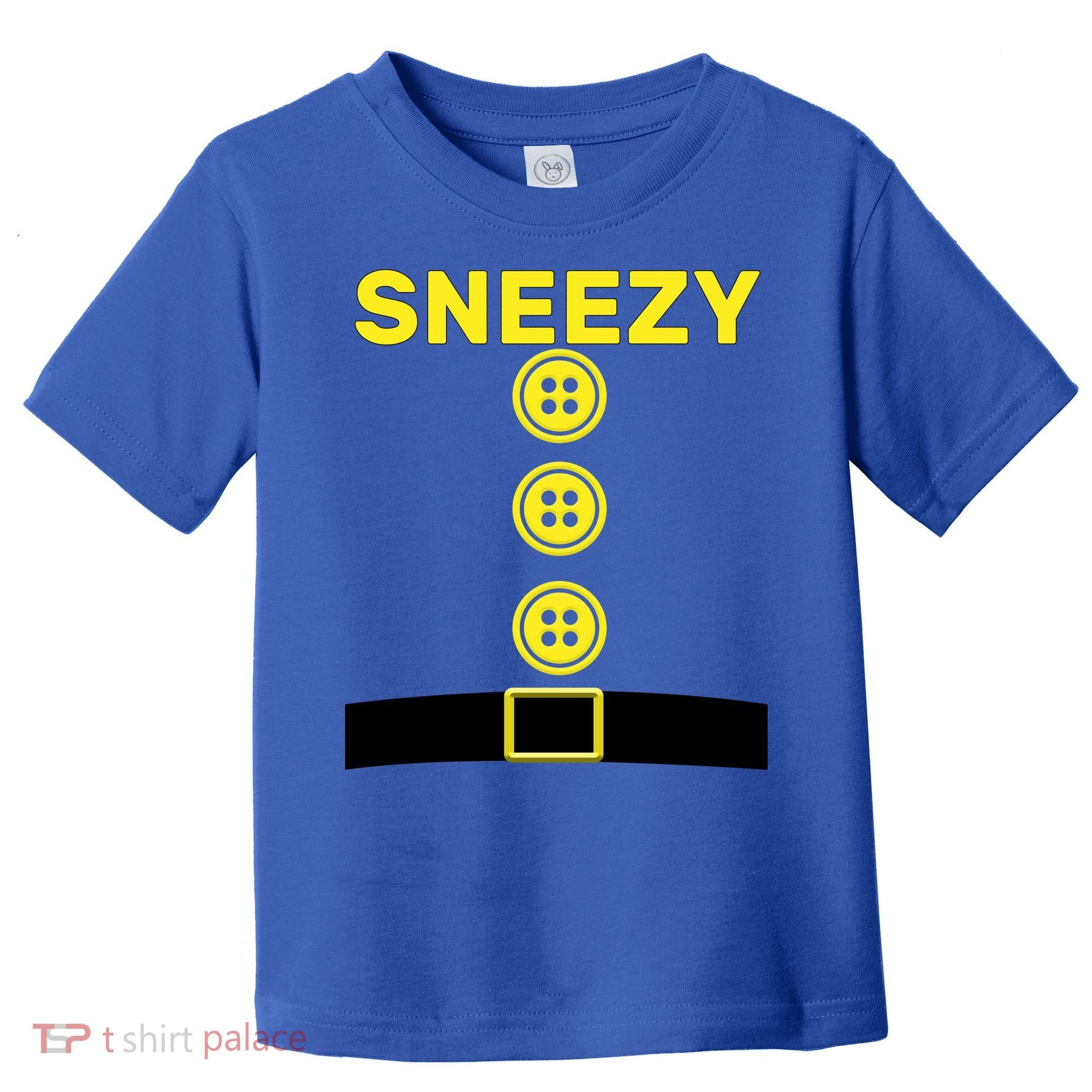 Sneezy Dwarf Halloween Costume Toddler T-Shirt
